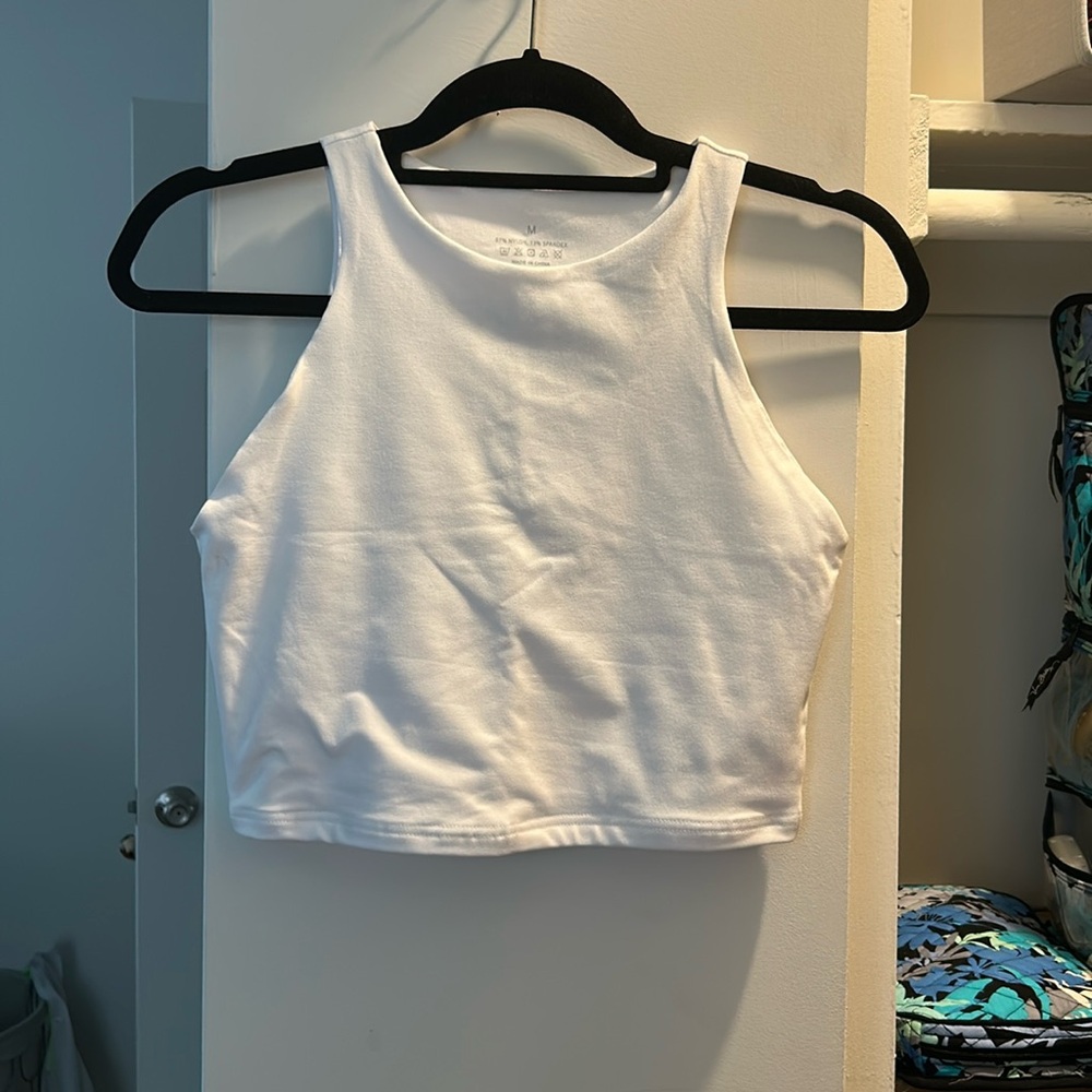 White Sleeveless Women's Top